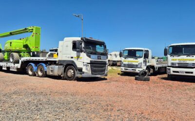 Elevated Work Platform Transport